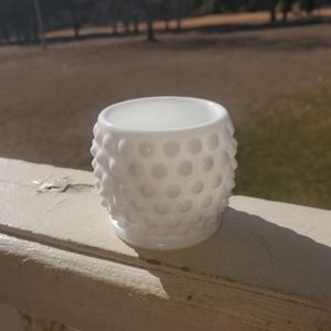 Fenton Milk Glass Jelly Jar